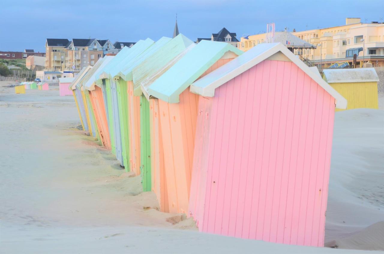 Cozy D'Opale Charmant T1 Bord De Mer Cour Privee Et Clot Wifi 3 Pers Animaux Acceptes Gratuit Apartment Berck ภายนอก รูปภาพ